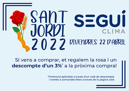 ¡Ya es Sant Jordi a Seguí Clima!